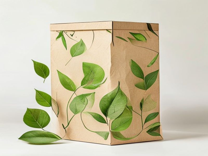 Eco-friendly sustainable packaging box