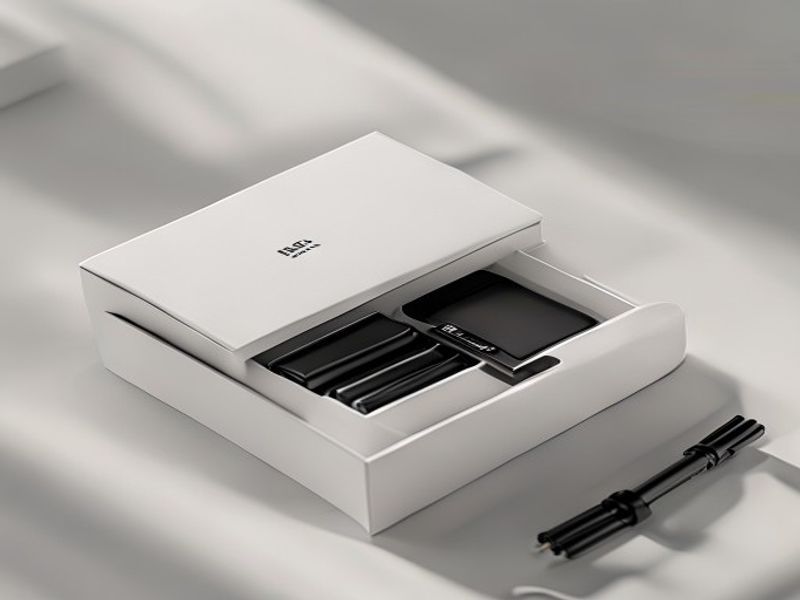 Phone accessory packaging box